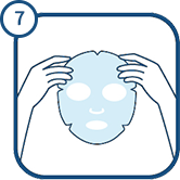AgeCare ExoMask Pro 7: 顔へ密着させ、目元を整える